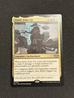 Annie Joins Up - Outlaws of Thunder Junction - NM MTG 191 Regular - Image 2