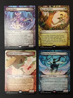 Lorwyn Eclipsed Showcase Creatures Bundle – NM - MTG - Image 1