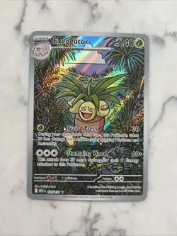 2025 Pokemon Mega Evolution Exeggutor Illustration Rare #135/132 - Image 1