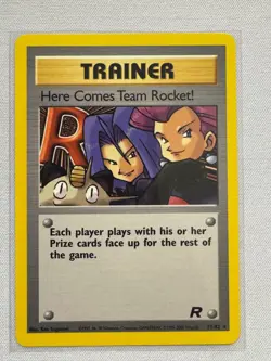 Here Comes Team Rocket! 15/82 Holo Rare Team Rocket Pokemon Near Mint - Image 1