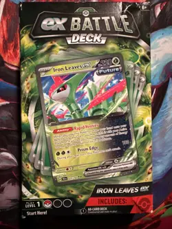Pokemon Iron Leaves Battle Deck EX. Perfect For A Starter Deck Or Pro! - Image 1