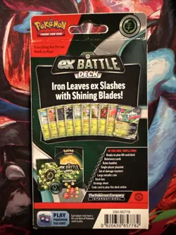 Pokemon Iron Leaves Battle Deck EX. Perfect For A Starter Deck Or Pro! - Image 2