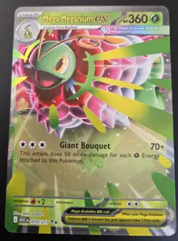 Pokemon TCG: Ascended Heroes - Mega Meganium Ex (010/217) Ultra Rare - Image 1