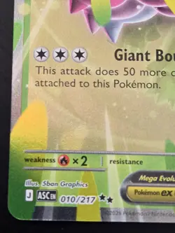 Pokemon TCG: Ascended Heroes - Mega Meganium Ex (010/217) Ultra Rare - Image 5