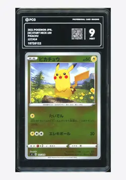 Pokemon PCG 9 Pikachu Reverse Holo 2021 127/414 SI Japanese - Image 1