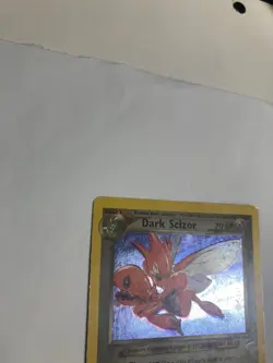 Pokemon Dark Scizor 9/105 Neo Destiny Unlimited Holo HP With Holo Swirl - Image 5