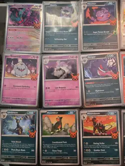 2024 POKEMON TCG Trick or Trade Halloween COMPLETE (30) Card Set - Image 3