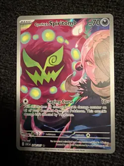 Pokemon Ascended Heroes Cynthia's Spiritomb Illustration Rare 244/217 NM - Image 1