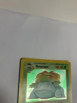 Pokemon Venusaur 15/102 Base Set Unlimited Holo HP - Image 4