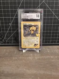 Pokemon Rocket's Zapdos CGC 10 Holo 15/132 Celebrations Classic Collection - Image 1