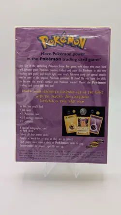 Pokemon Zap Theme Deck Factory Sealed Wizards of the Coast 1999 Base Set - Image 2