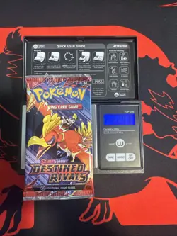 22.41g HEAVY - Pokemon TCG S&V Destined Rivals Booster Pack Sealed / Semi GoDU - Image 1