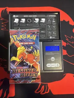 22.40g HEAVY - Pokemon TCG S&V Destined Rivals Booster Pack Sealed / Semi GoDU - Image 1