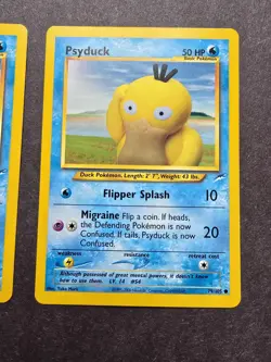 Pokemon TCG Neo Destiny Psyduck 1st Edition And Unlimited. 79/105 NM - Image 3