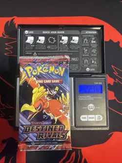 22.36g HEAVY - Pokemon TCG S&V Destined Rivals Booster Pack Sealed / Semi GoDU - Image 1