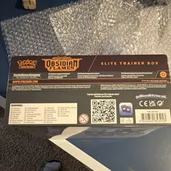 Pokemon Scarlet & Violet Obsidian Flames Elite Trainer Box Charmander ETB - Image 5