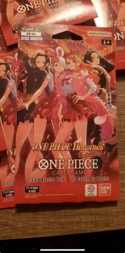 One Piece TCG Heroines Edition EB-03 Sleeved Booster Pack - Image 1