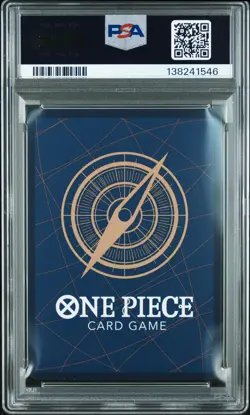 2025 ONE PIECE OP13-CARRYING ON HIS WILL ALTERNATE ART MONKEY D. LUFFY PSA 10 - Image 2