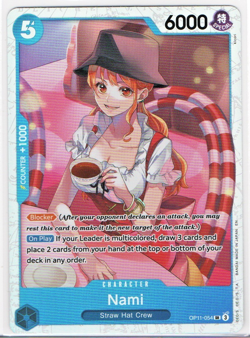 Nami SR OP11-054 One Piece TCG English - Image 1