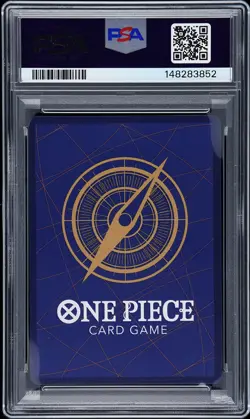 2026 ONE PIECE MANGA ALTERNATE ART OP14-EB04-119 DRACULE MIHAWK PSA 10 - Image 2