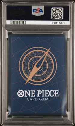 2025 ONE PIECE OP11-A FIST OF DIVINE SPEED SPECIAL ALTERNATE ART STUSSY PSA 10 - Image 2
