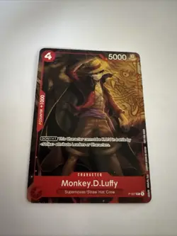 Monkey.D.Luffy (Tournament Pack Vol. 1) P-007 PR One Piece Promo English NM - Image 1
