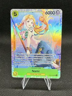 One Piece TCG - Nami EB03-053 Foil SR - The Heroines Edition NM - Image 1