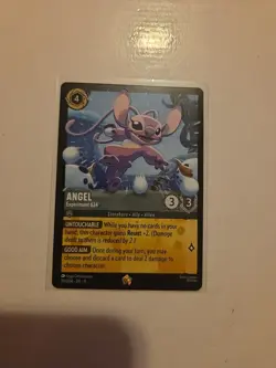 Disney Lorcana Winterspell/Angel Experiment 624 Legendary Non-foil - Image 1