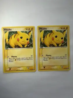 Pokemon TCG Nintendo 2004 Pikachu Basic Lot 2 Cards 74/112 English Regular - Image 1