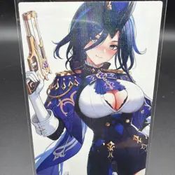Clorinde Genshin Impact Anime Waifu Card Doujin ACG Goddess Holo - Image 1