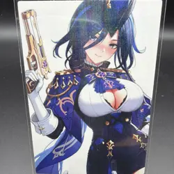 Clorinde Genshin Impact Anime Waifu Card Doujin ACG Goddess Holo - Image 2