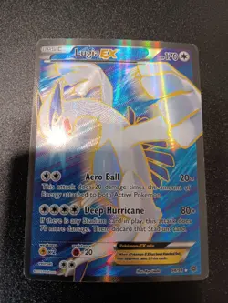 2015 Pokemon Lugia EX 94/98 Lightly played trading card - Image 1