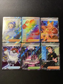 Pokemon TCG Full Art Trainer Ultra Rare / Secret Rare Holo Mixed Card Lot - Image 1