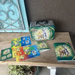 Pokemon TCG Arceus Collector Chest Tin (Spring 2022) No Cards See Pictures - Image 1