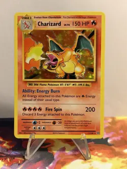 Pokemon TCG Charizard 11/108 Holo XY Evolutions 2016 Rare Holo Card LP/MP - Image 1