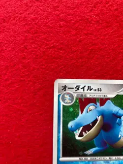 pokemon card 2007 Feraligatr No.DPBP#191 HOLO Japanese - Image 3