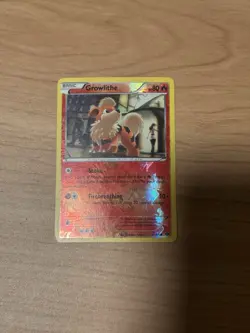 Pokemon Growlithe 10/98 Reverse Holo 80 HP Basic Card English - Image 2