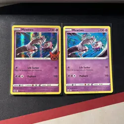 Pokemon Mewtwo TCG Trick or Trade Holo Rare Card & non holo rare #56/172 NM - Image 1