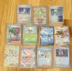 Pokemon Card Lot V/VMAX IR Ex Pokeball 11 Cards NM Full Art - Image 5