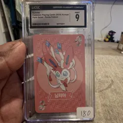 Pokemon Sylveon & Umbreon Korean Point Salad Eevee Edition CGC 9 2019 Cards - Image 1