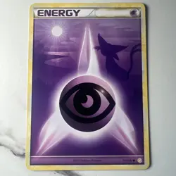 Pokemon TCG Psychic Energy Basic Card 119/123 HeartGold SoulSilver Regular LP - Image 1