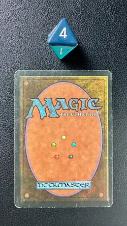 MTG Volcanic Island Revised English Moderately Played - Image 2