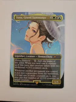 MTG Final Fantasy Yuna, Grand Summoner foil promo! - Image 1