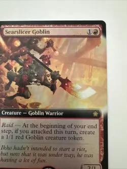Searslicer Goblin (Extended Art) Foundations Foil - Image 3