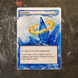 MTG Alter - Sol Ring by RockyAlters - Image 1