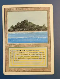 Tropical Island MP Revised Mtg Magic - Image 1