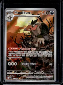 2025 Pokemon White Flare Mandibuzz Illustration Rare #145/086 - Image 1