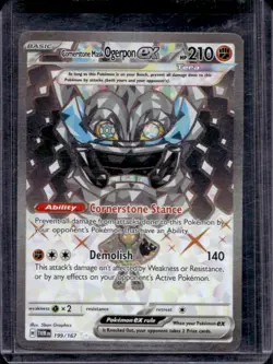2024 Pokemon Twilight Masquerade Cornerstone Mask Ogerpon ex #199/167 - Image 1