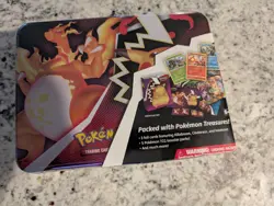 Pokemon Fall 2020 Collector’s Chest Lunch Box Tin Charizard Factory Sealed - Image 1