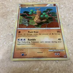 Pokemon Card - Sudowoodo Unleashed 9/95 Holo Rare LP - Image 3